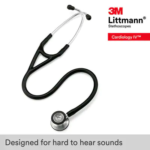 3M™ Littmann® Cardiology IV™ Stethoscope (Black Tube – Model 6152) - Image 5