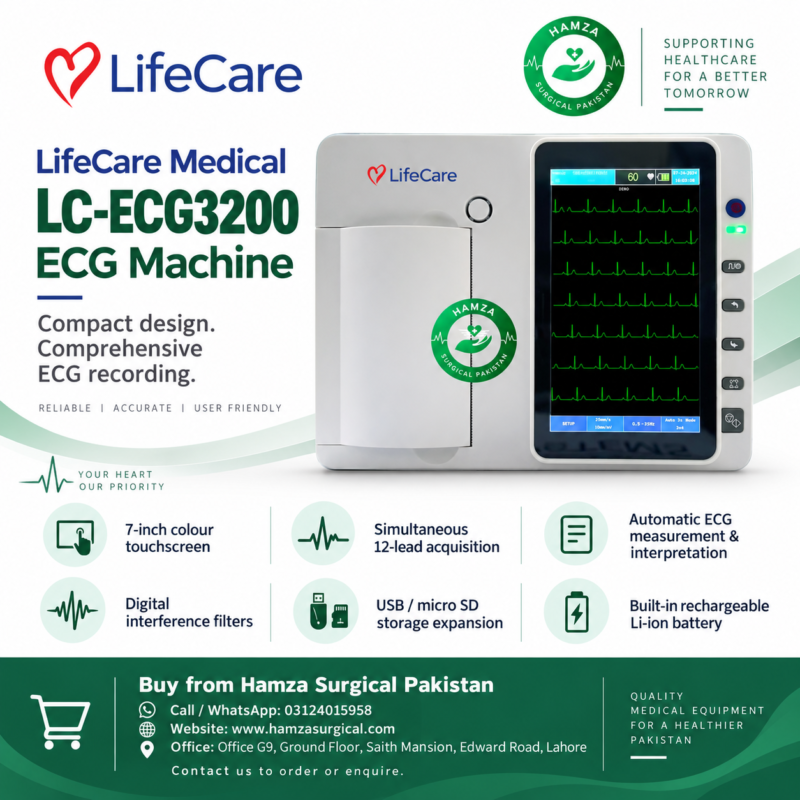 LifeCare Medical LC-ECG3200 ECG Machine