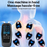 Rechargeable EMS Electric Professional Muscle Stimulation 9 Modes TENS Unit Machine - Image 3