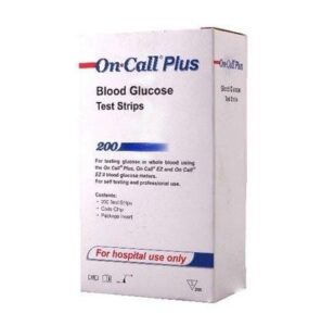 On-Call Plus Glucose 200-Test Strips (4 x 50 Pack)