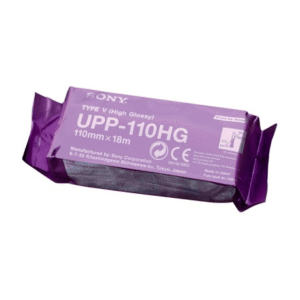 Sony UPP-110HG high glossy ultrasound thermal printing roll 110mm x 18m