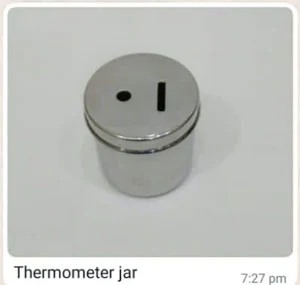 Thermometer Jar
