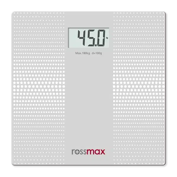 Rossmax WB101 Glass Personal Super Slim Electronic Scale