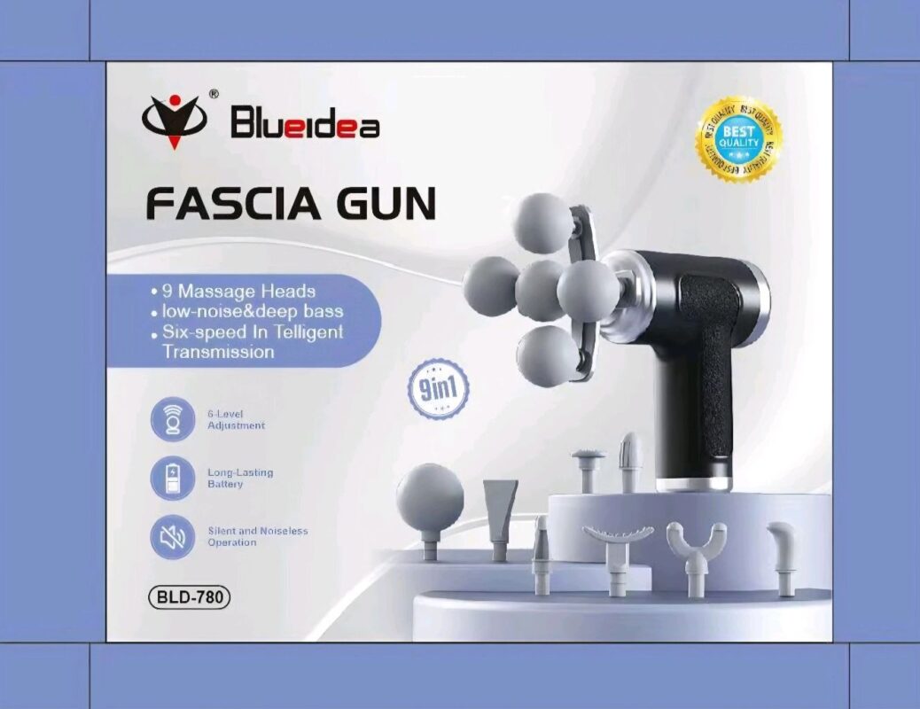Blueidea BLD-780 9 in 1 Massager Gun