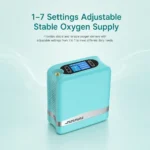 YK-1006S Rechargeable Portable Oxygen Concentrator Machine - Image 4
