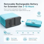 YK-1006S Rechargeable Portable Oxygen Concentrator Machine - Image 7