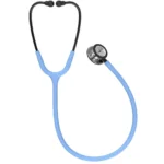 3M Littmann Classic III  5959 Stethoscope, Mirror Finish Chestpiece, CeilBlue Tube, Smoke Stem and Headset - Image 5