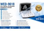WELLD WED-9618 Full Digital Ultrasonic Diagnostic System – Portable Ultrasound Machine with 12 Inch HD Screen - Image 2