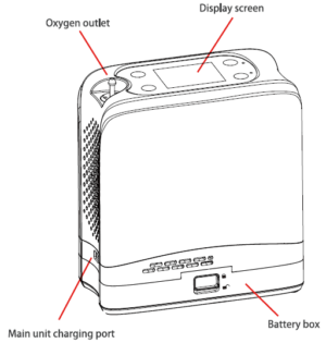 YK-1006S Rechargeable Portable Oxygen Concentrator Machine
