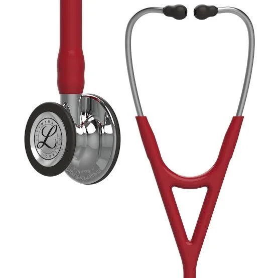 3M™ Littmann® Cardiology IV™ Stethoscope, 6153, Standard-Finish Chestpiece, Burgundy Tube, 27 in 3M™ Littmann® Cardiology IV™ Stethoscope, 6153, Standard-Finish Chestpiece, Burgundy Tube, 27 in