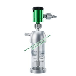 Pediatric Neonate Low-Flow Oxygen Flowmeter with Humidifier Bottle (0–4 LPM)