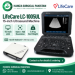 LifeCare LC-1005UL Echocardiography 15-inch Ultrasound Machine - Image 4