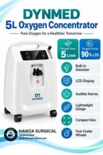 Dynmed D02-5E 5-Litter Oxygen Concentrator - White - Image 3