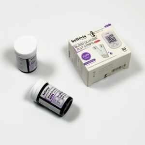 Believia BG-01 Glucometer Test Strips (Pack of 50 Test Sttips)