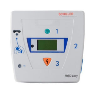 SCHILLER FRED Easy Automated External Defibrillator (AED) with Biphasic Technology